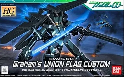 GUNDAM - HGUC 1/144 00 SVMS-01E Graham's Union Flag Custom - Model Kit